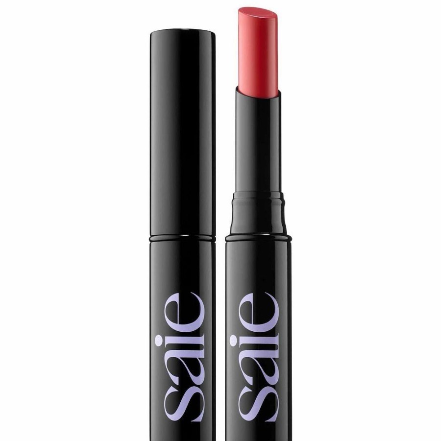 * Lipstick | Saie Lip Blur Soft-Matte Hydrating Lipstick With Hyaluronic Acid