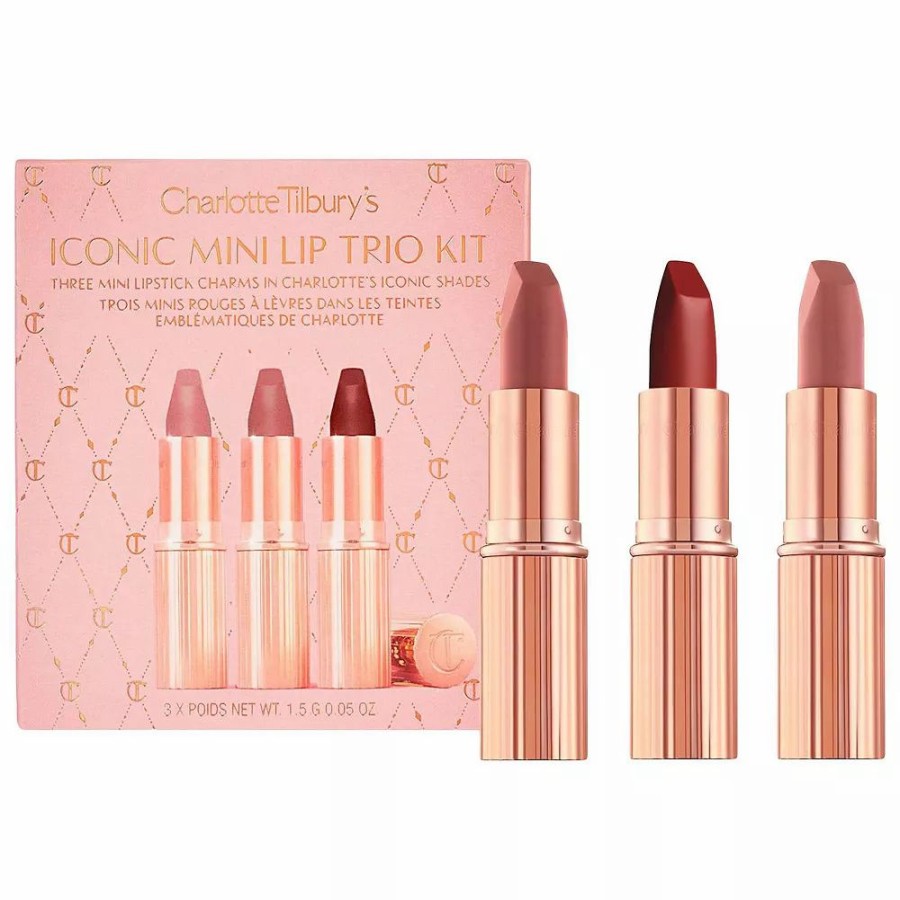 * Makeup Sets | Charlotte Tilbury Mini Iconic Matte Revolution Lip Trio Set