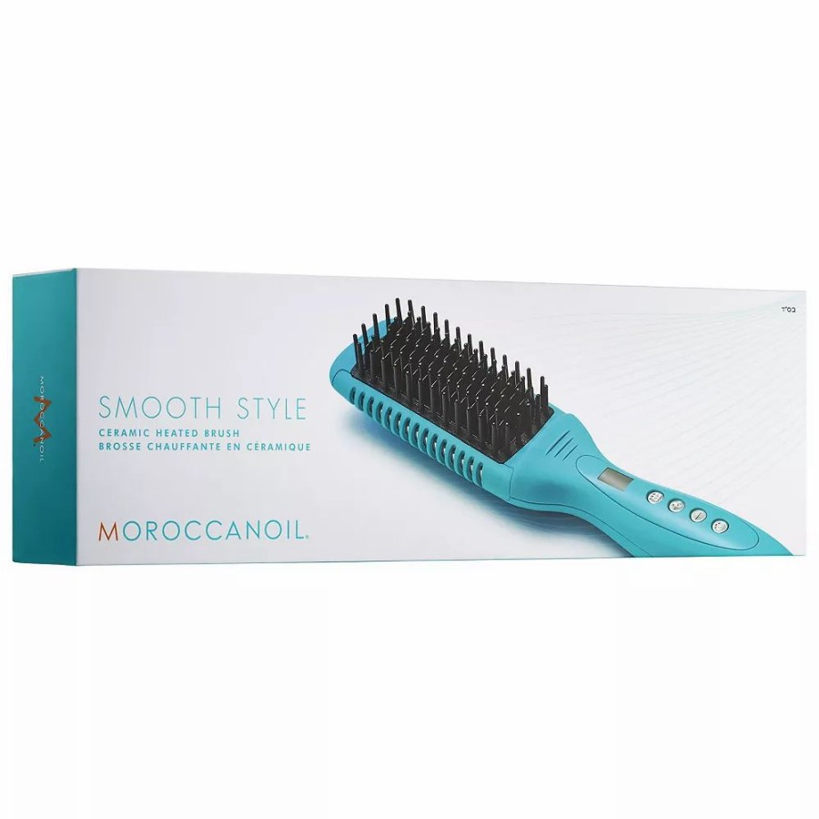 * Flat Irons | Moroccanoil Smooth Style Ceramic Heated Brush