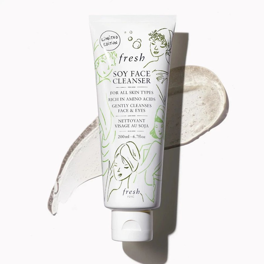 * Cleansers | Fresh Soy Hydrating Gentle Face Cleanser