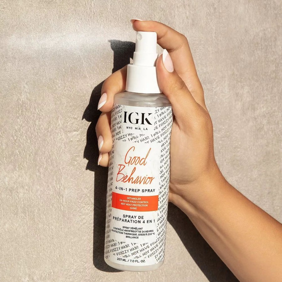 * Hair Treatments | Igk Good Behavior 4-In-1 Prep Spray