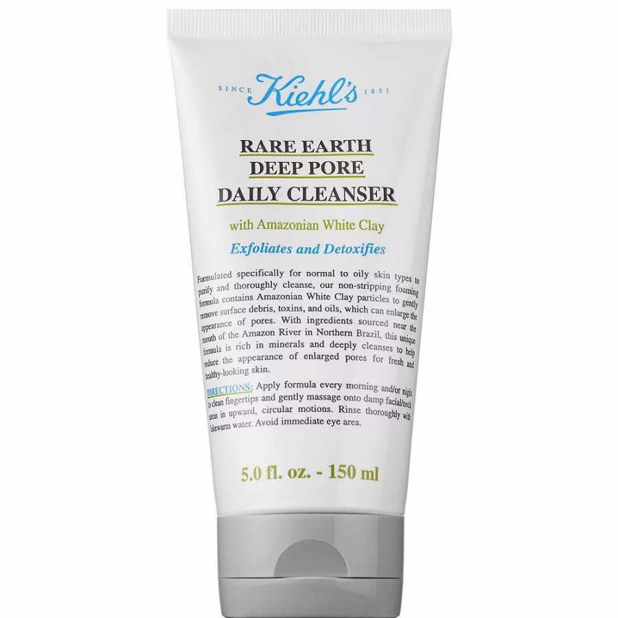 * Cleansers | Kiehl'S Since 1851 Rare Earth Deep Pore Daily Cleanser