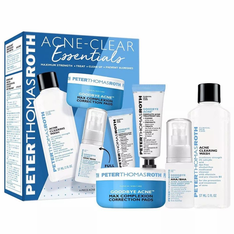 * Skincare Sets | Peter Thomas Roth Acne-Clear Essentials 4-Piece Acne Kit