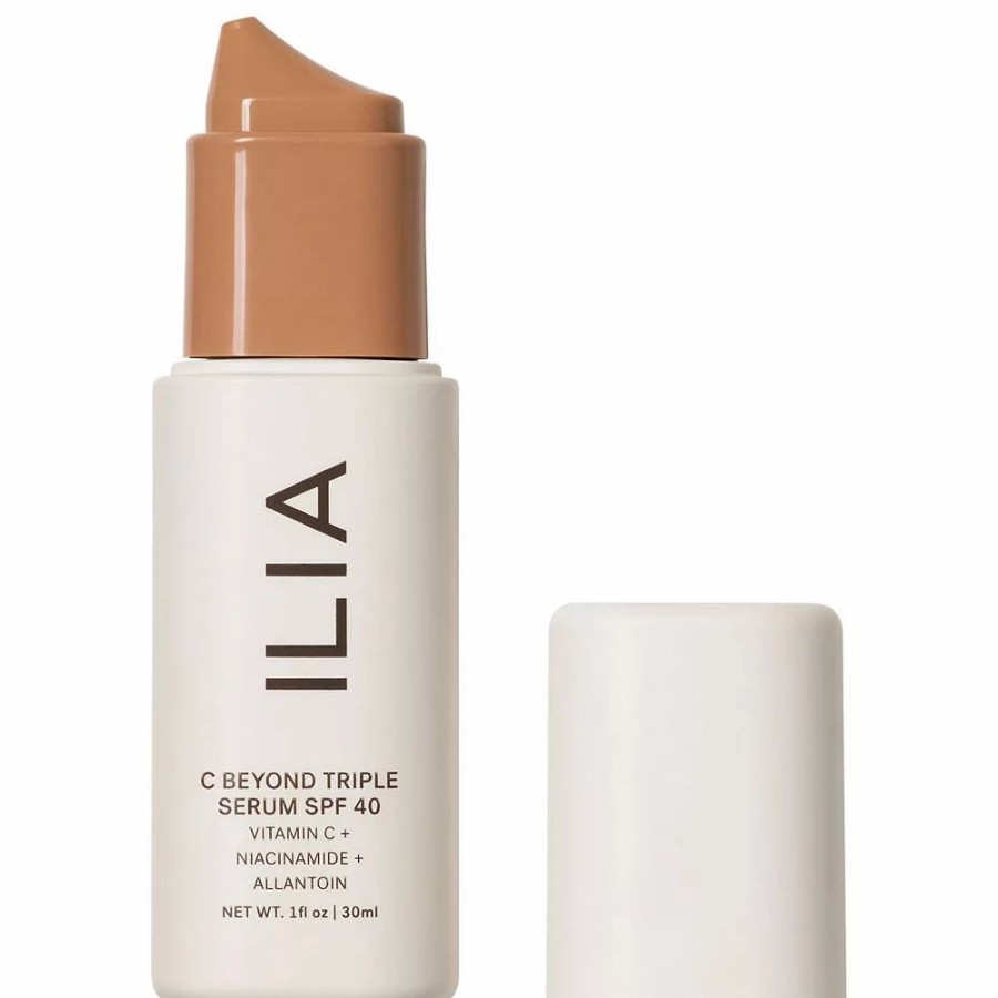 * Sunscreen | Ilia C Beyond Triple Serum Spf 40 Mineral Sunscreen With Vitamin C 10% + Niacinamide