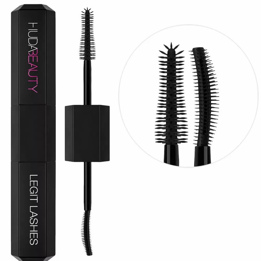 * Mascara | Huda Beauty Legit Lashes Double-Ended Volumizing And Lengthening Mascara