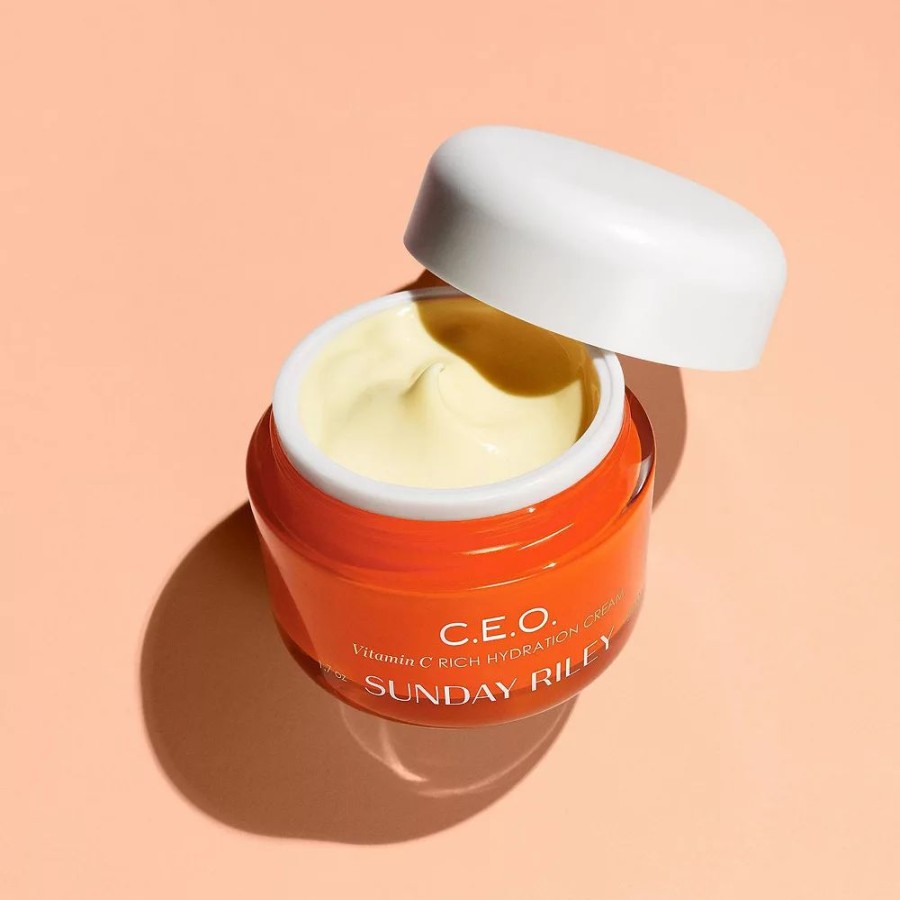 * Moisturizers | Sunday Riley C.E.O. Vitamin C Brightening Rich Hydration Moisturizer