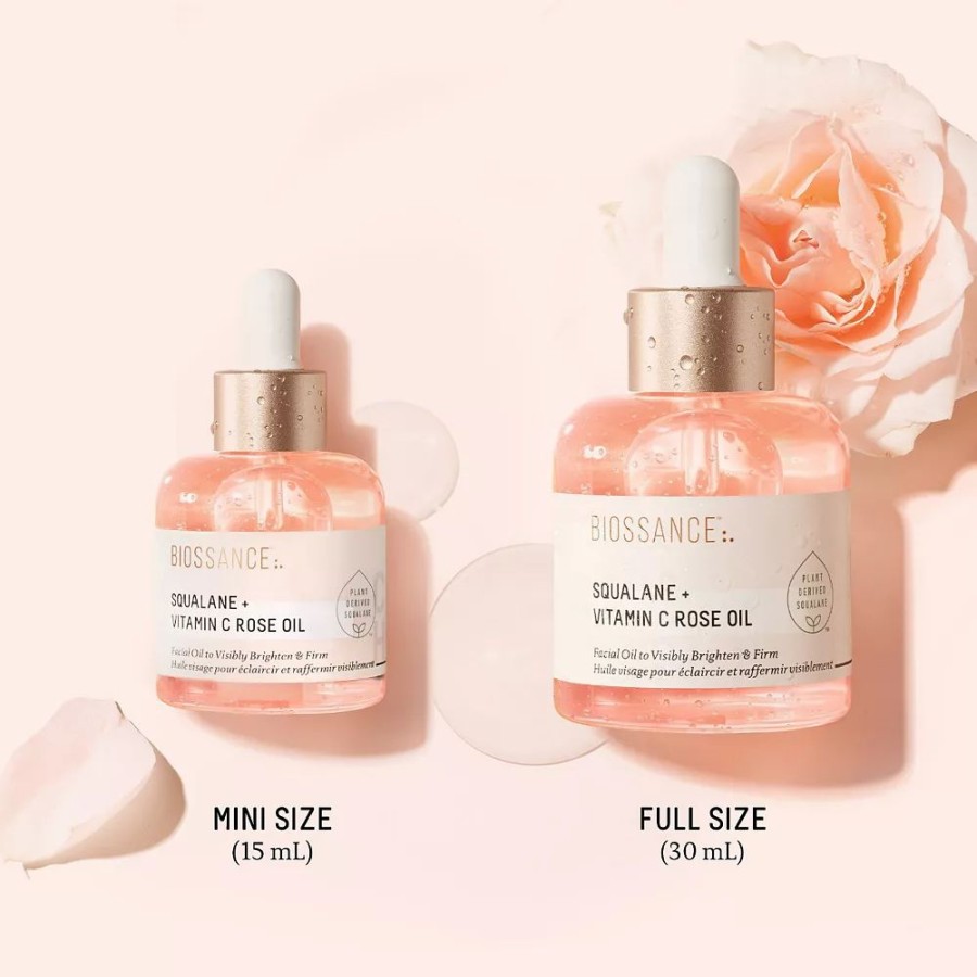 * Moisturizers | Biossance Squalane + Vitamin C Rose Firming Oil