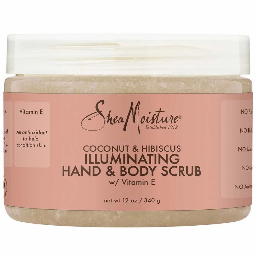 * Body Exfoliators & Scrubs | Sheamoisture Coconut & Hibiscus Illuminating Hand & Body Scrub