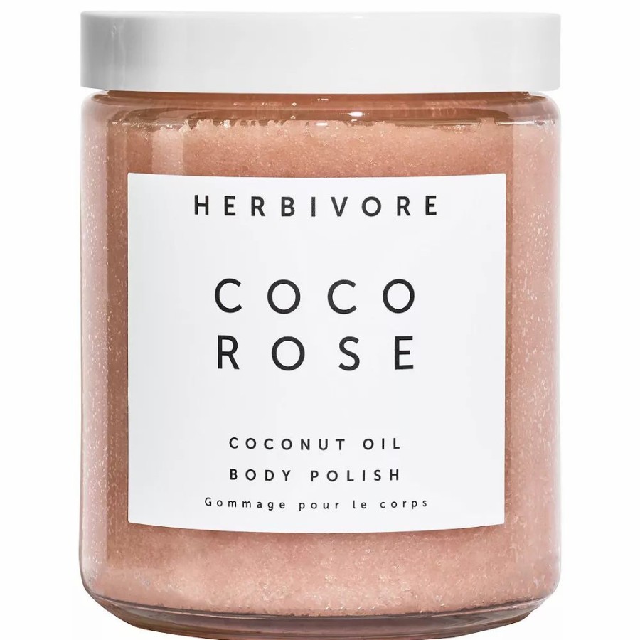 * Body Exfoliators & Scrubs | Herbivore Botanicals Coco Rose Exfoliating Body Scrub