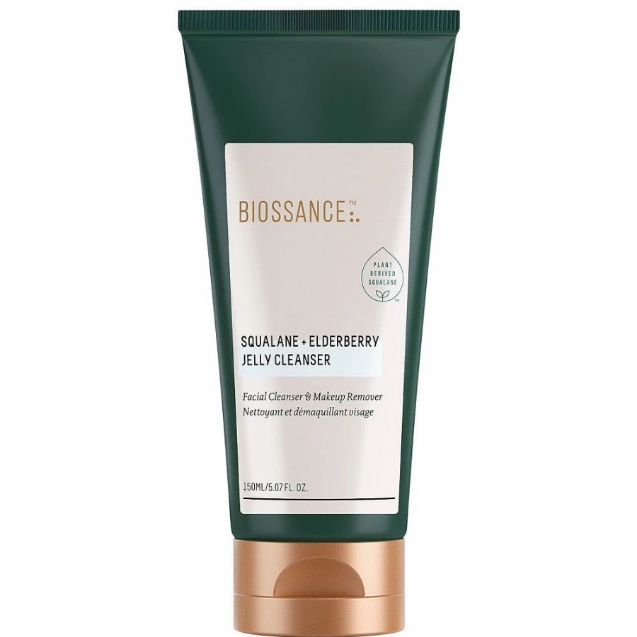 * Cleansers | Biossance Squalane + Elderberry Nourishing Jelly Cleanser