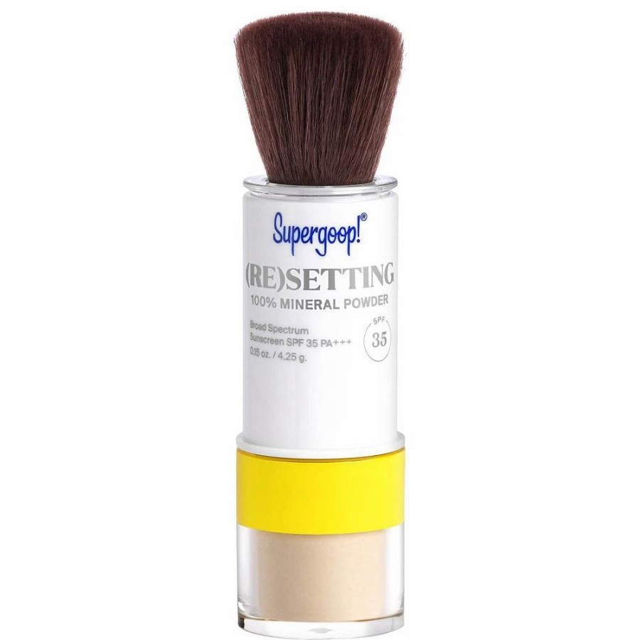 * Sunscreen | Supergoop! (Re)Setting 100% Mineral Powder Sunscreen Spf 35 Pa+++