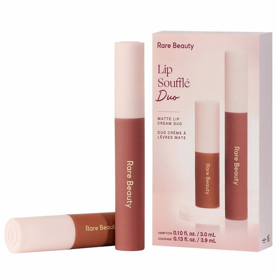 * Lipstick | Rare Beauty By Selena Gomez Lip Souffle Matte Lip Cream Duo