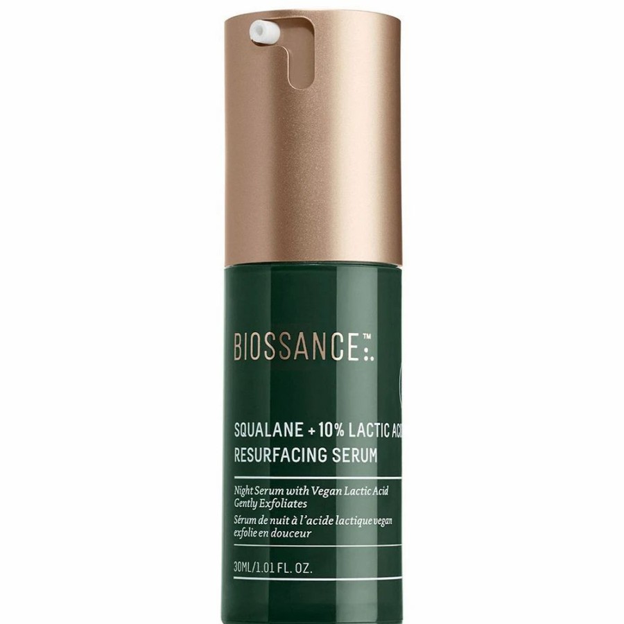 * Serums | Biossance Squalane + 10% Lactic Acid Resurfacing Serum