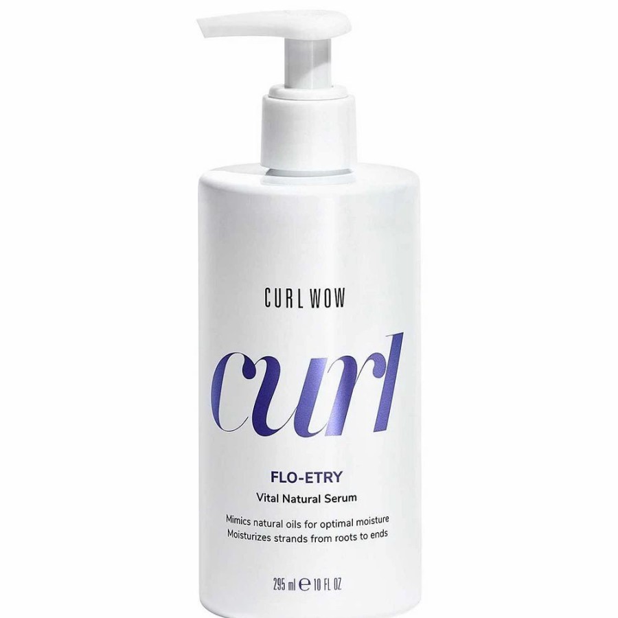 * Hair Treatments | Color Wow Curl Wow Flo-Etry Vital Natural Serum