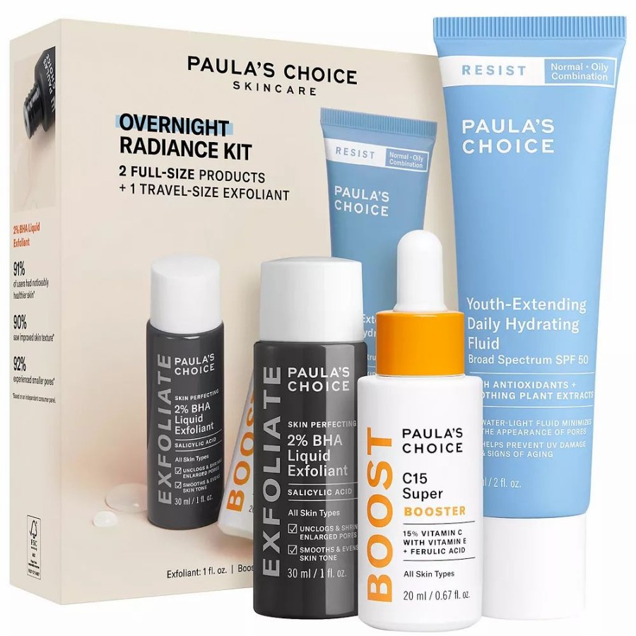 * Skincare Sets | Paula'S Choice Overnight Radiance Kit