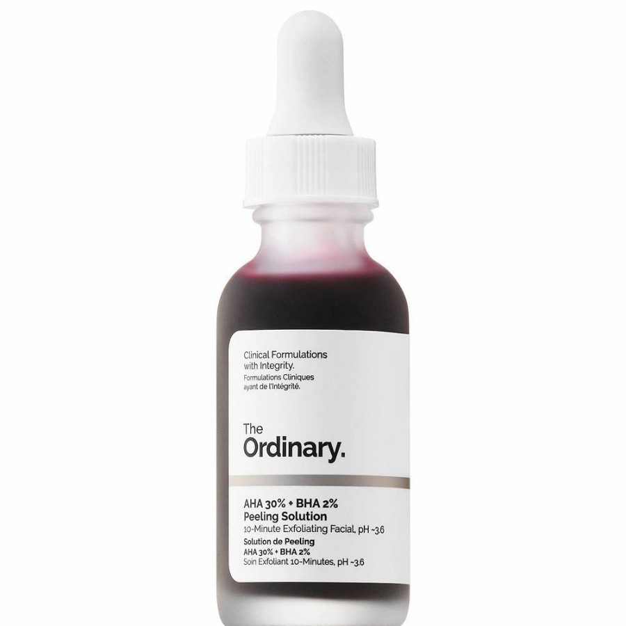 * Cleansers | The Ordinary Aha 30% + Bha 2% Exfoliating Peeling Solution