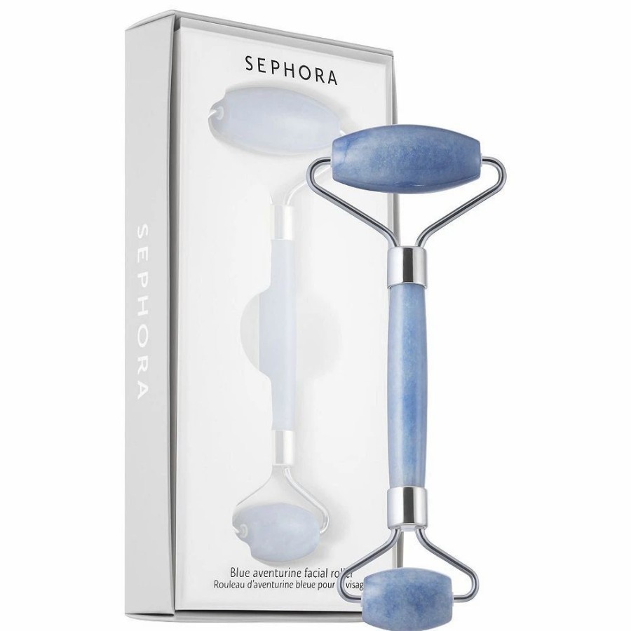 * Skincare Tools | Sephora Collection Blue Aventurine De-Puffing Facial Roller