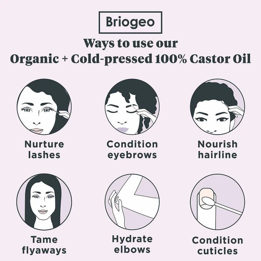 * Hair Treatments | Briogeo B. Well Organic + Cold-Pressed 100% Castor Oil