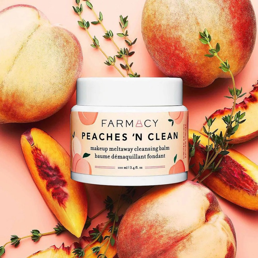 * Cleansers | Farmacy Peaches 'N Clean Makeup Removing Cleansing Balm