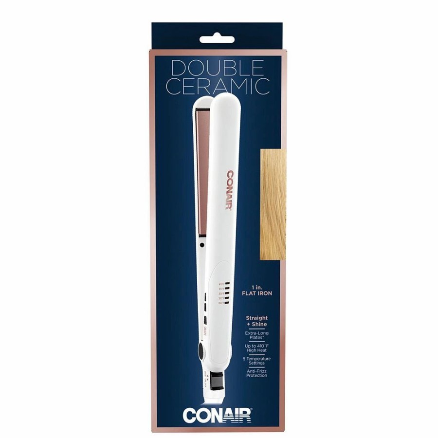 * Flat Irons | Conair Double Ceramic 1-Inch Flat Iron