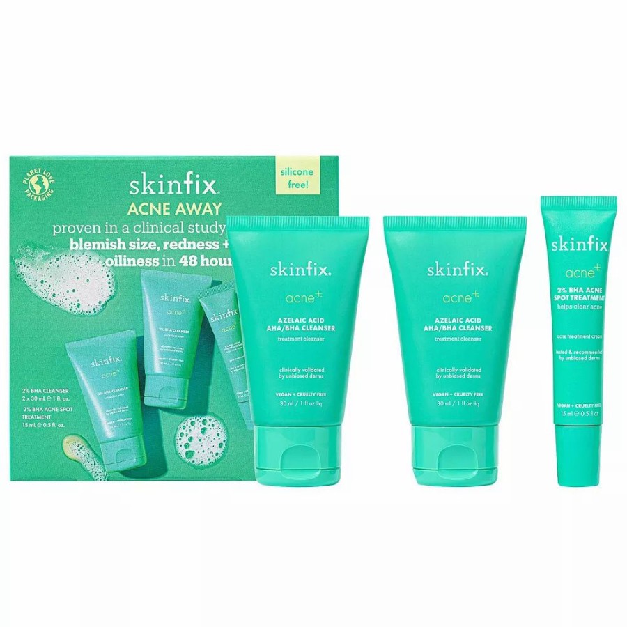 * Skincare Sets | Skinfix Acne Away Kit + Salicylic Acid + Azelaic Acid + Niacinamide