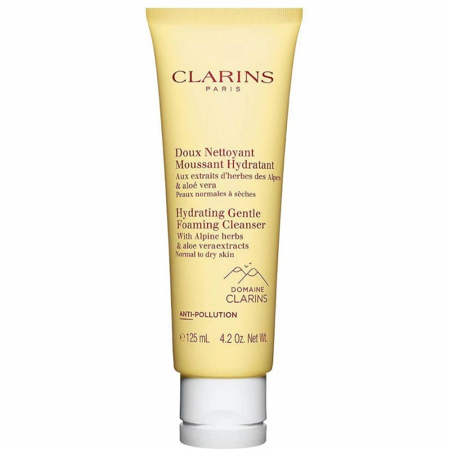 * Cleansers | Clarins Hydrating Gentle Foaming Cleanser With Aloe Vera