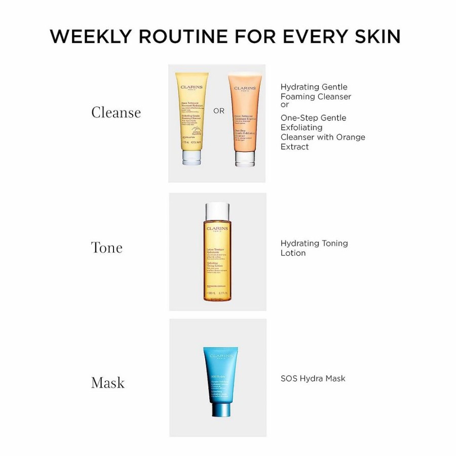 * Cleansers | Clarins Hydrating Gentle Foaming Cleanser With Aloe Vera