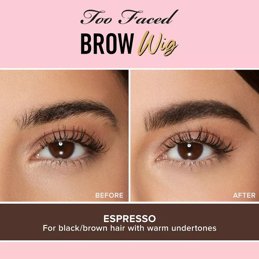 * Eyebrows | Too Faced Brow Wig Brush On Eyebrow Gel