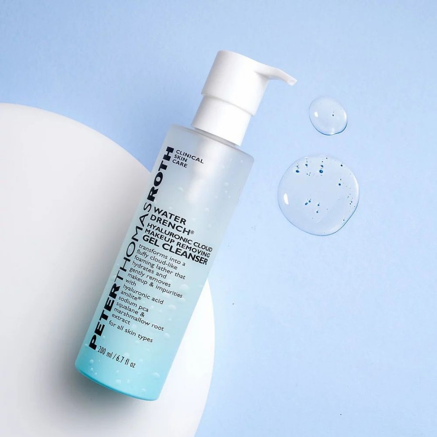 * Cleansers | Peter Thomas Roth Water Drench Hyaluronic Cloud Makeup Removing Gel Cleanser