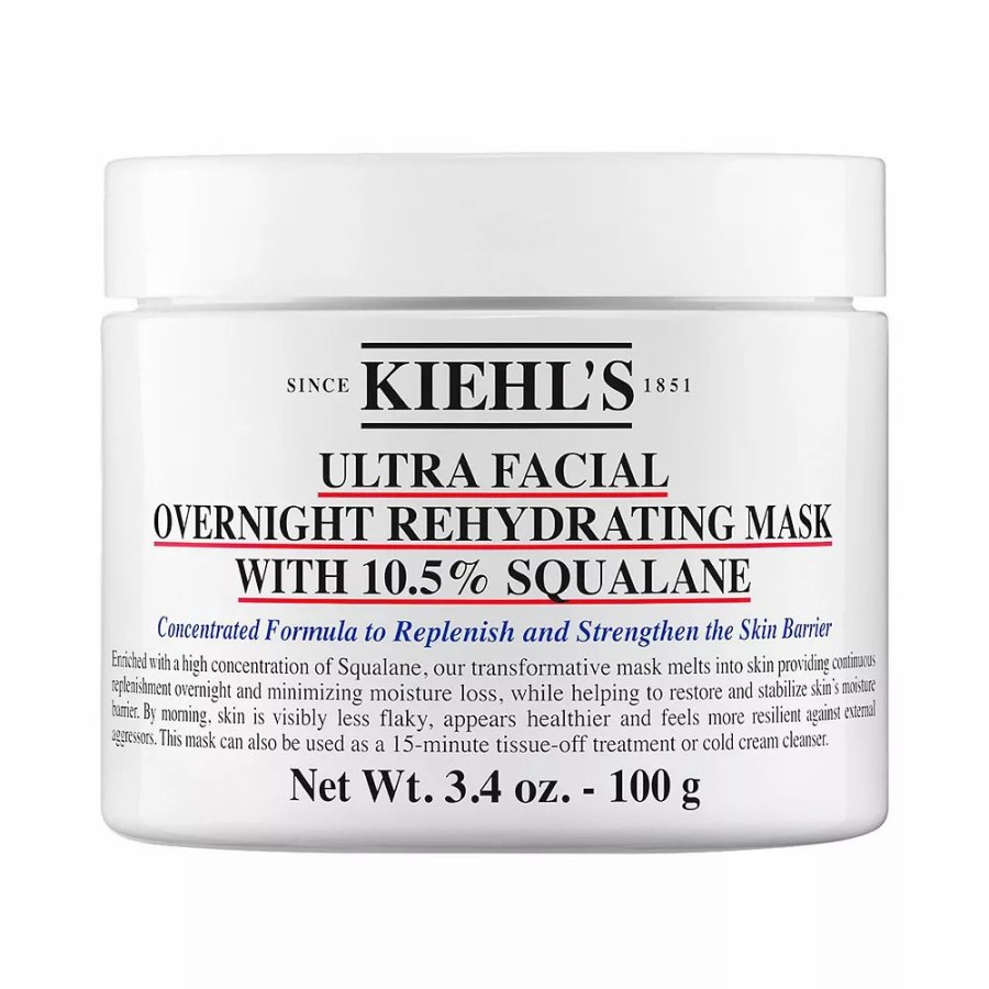 * Masks | Kiehl'S Since 1851 Ultra Facial Overnight Hydrating Face Mask With 10.5% Squalane