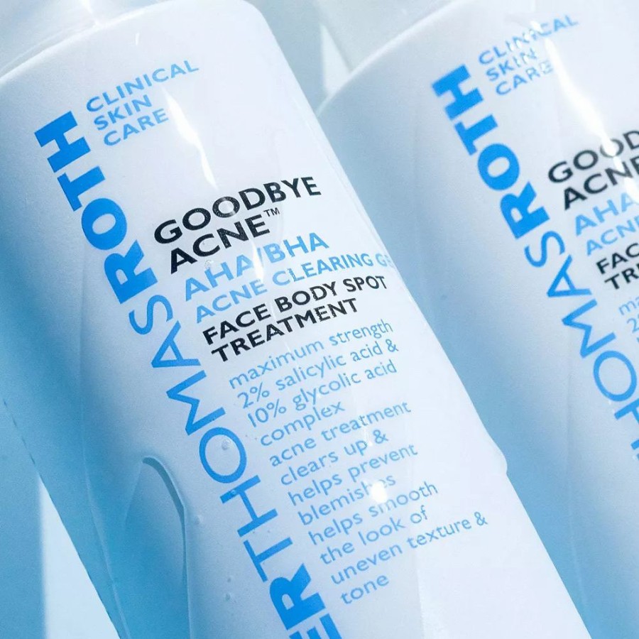 * Treatments | Peter Thomas Roth Goodbye Acne Aha/Bha Acne Clearing Gel Face Body Spot Treatment