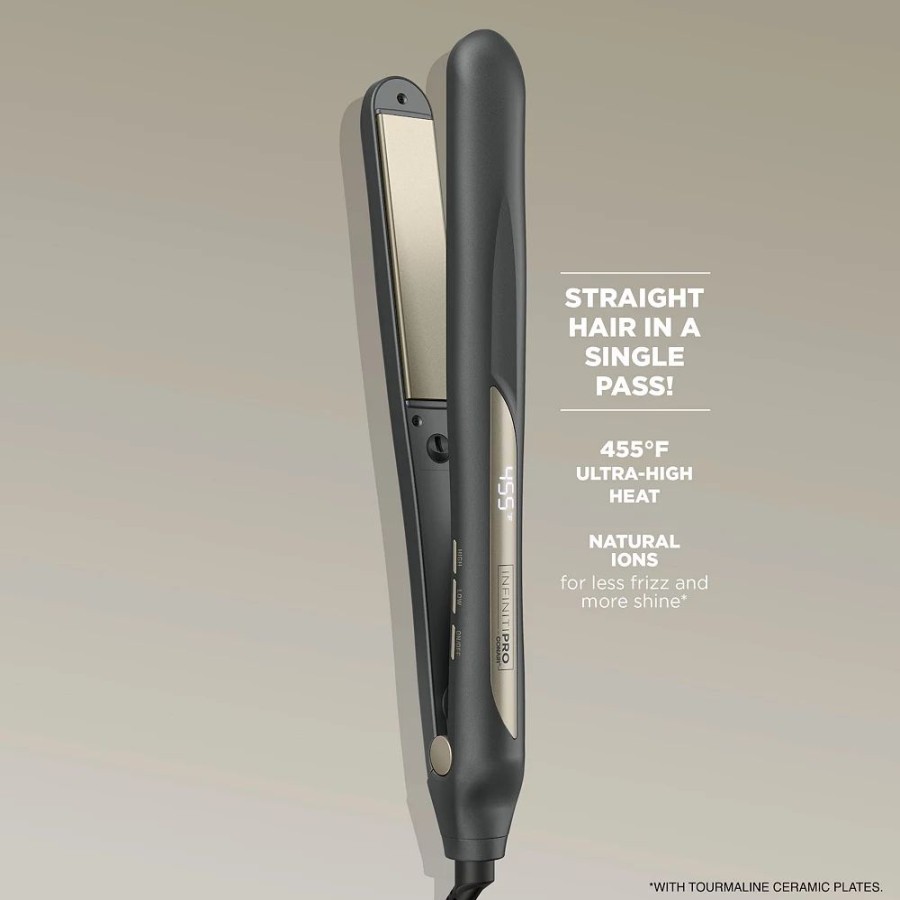 * Flat Irons | Conair Infinitipro 1-In. Tourmaline Ceramic Flat Iron