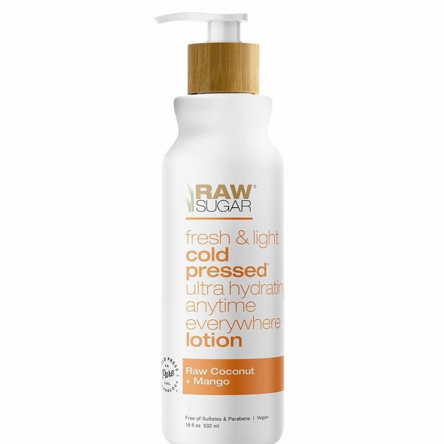 * Body & Hand Lotion | Raw Sugar Living Body Lotion Raw Coconut + Mango