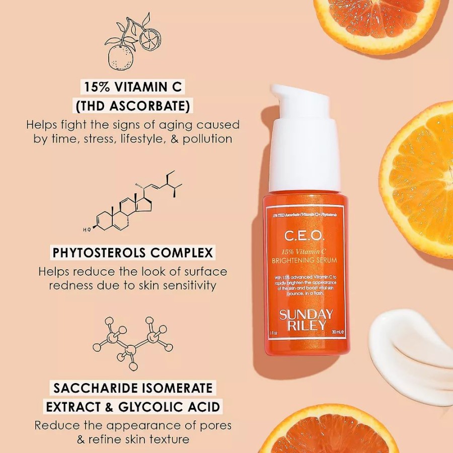 * Serums | Sunday Riley C.E.O. 15% Vitamin C Brightening Serum