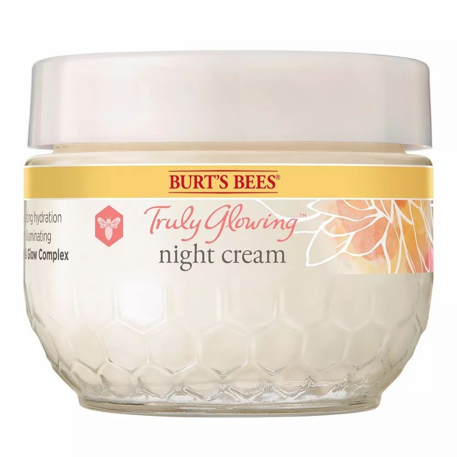 * Moisturizers | Burt'S Bees Truly Glowing Replenishing Night Cream