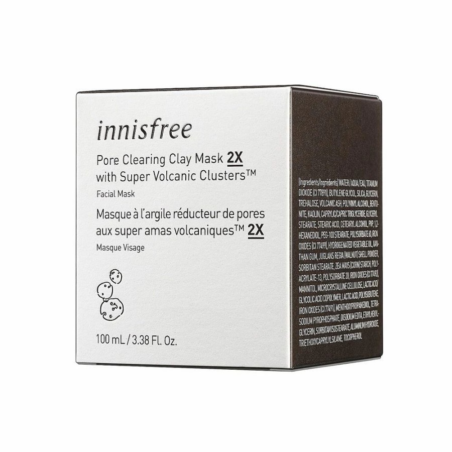 * Masks | Innisfree Volcanic Aha Pore Clearing Clay Mask