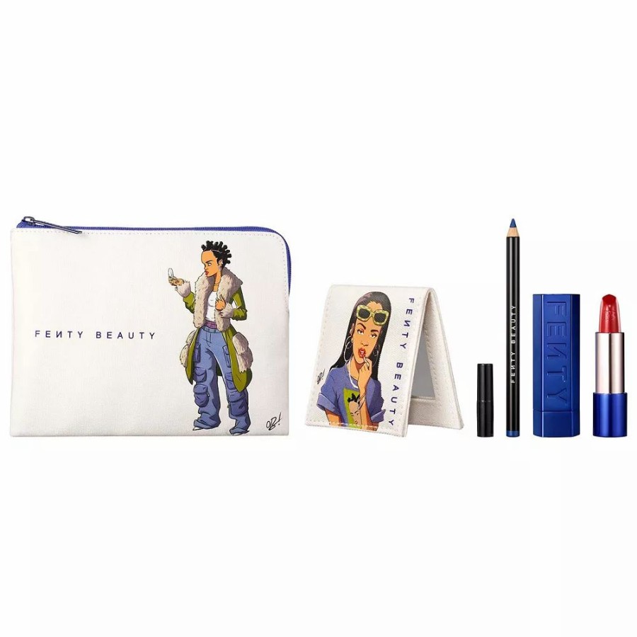 * Makeup Sets | Fenty Beauty By Rihanna The Navy Collection: 5-Piece Lip, Eye + Accessories Set