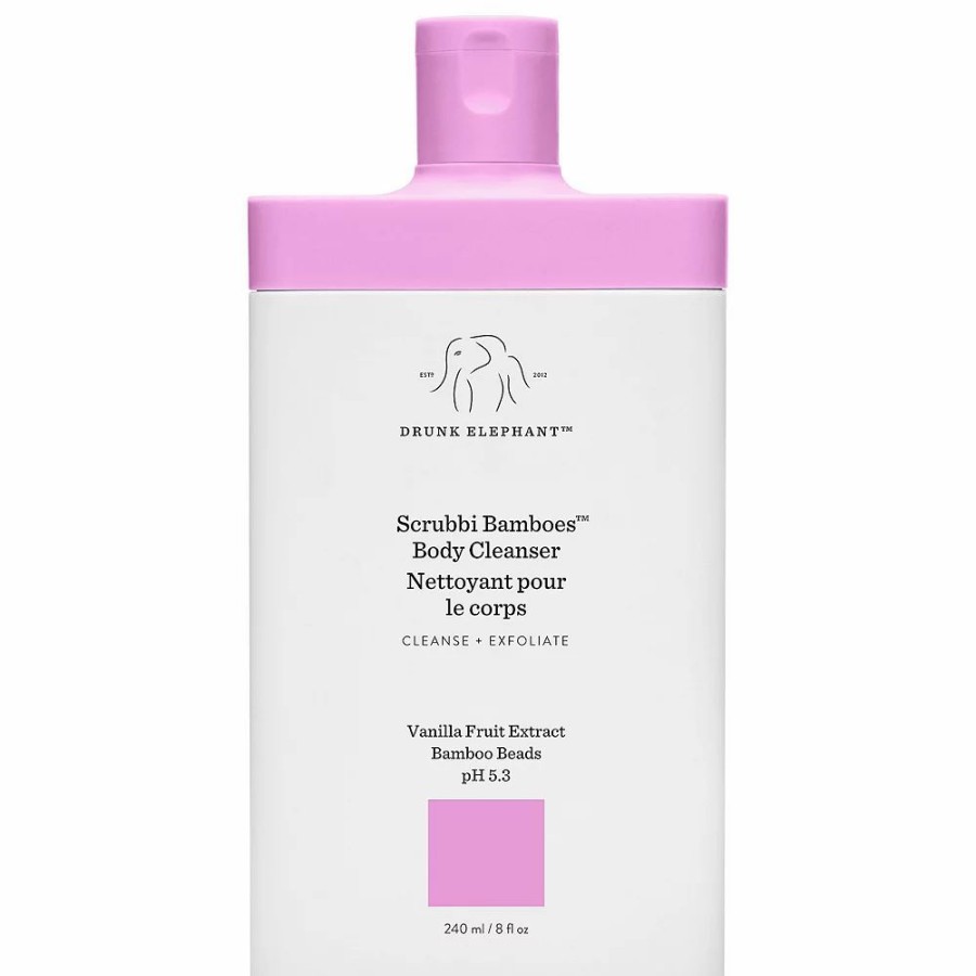 * Body Wash & Shower Gel | Drunk Elephant Scrubbi Bamboes Body Cleanser