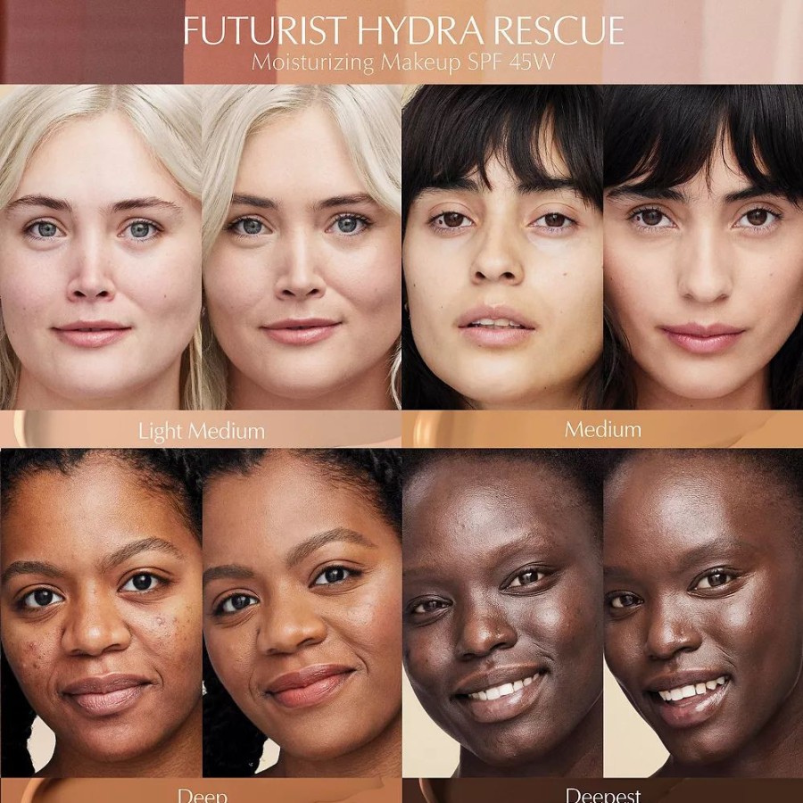 * Foundation | Estee Lauder Futurist Hydra Rescue Moisturizing Foundation Spf 45