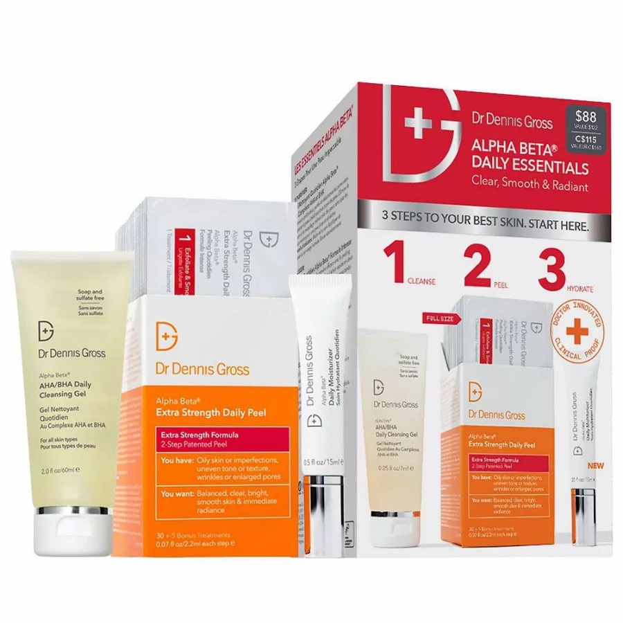 * Skincare Sets | Dr. Dennis Gross Skincare Alpha Beta Daily Essentials Extra Strength