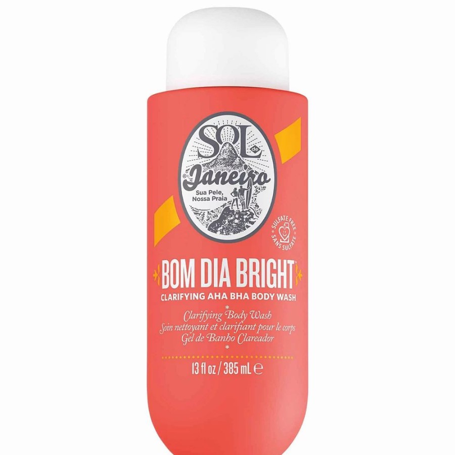 * Body Wash & Shower Gel | Sol De Janeiro Bom Dia Bright Clarifying Aha Bha Body Wash