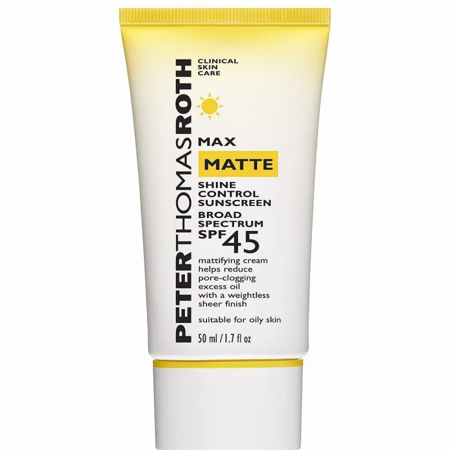 * Sunscreen | Peter Thomas Roth Max Matte Shine Control Sunscreen Broad Spectrum Spf 45