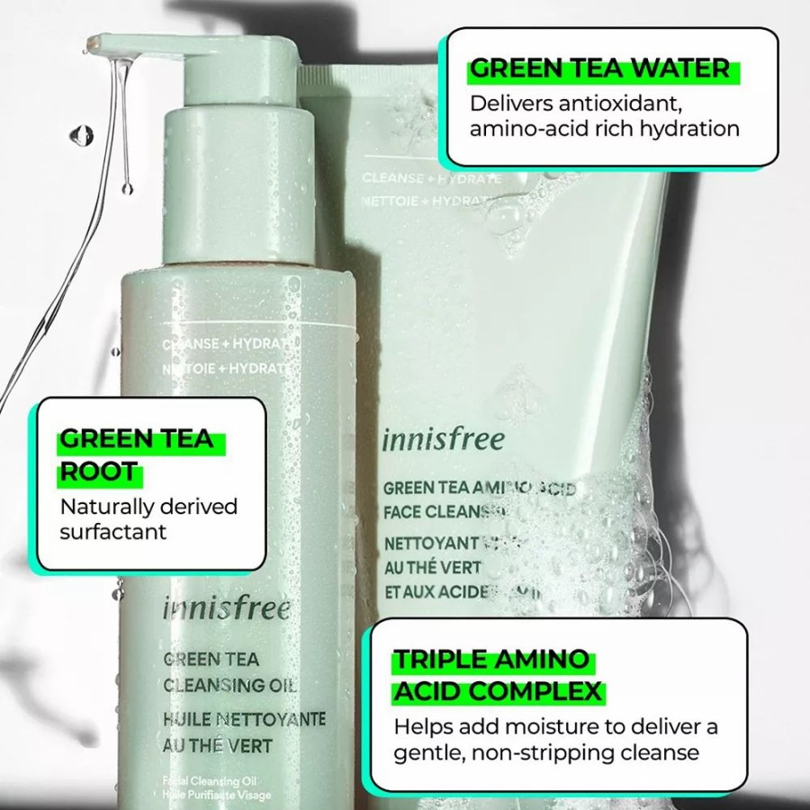 * Cleansers | Innisfree Green Tea Hydrating Cleansing Oil