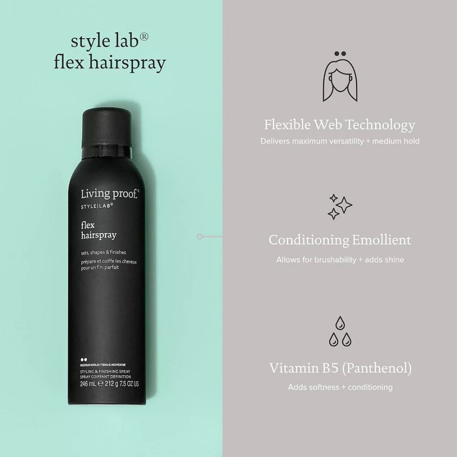 * Hair Styling Products | Living Proof Style Lab Flex Hairspray