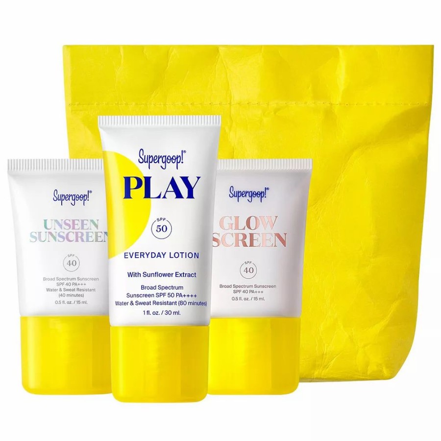 * Skincare Sets | Supergoop! Spf Bestsellers Starter Kit