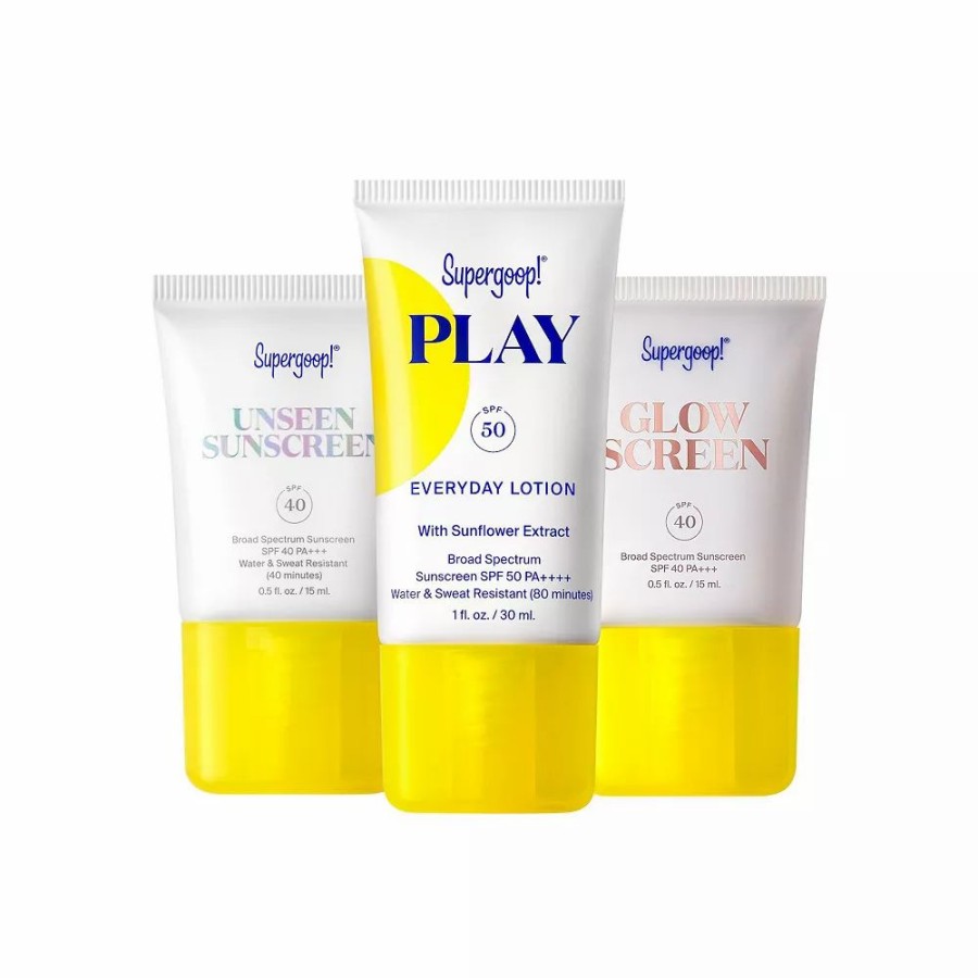 * Skincare Sets | Supergoop! Spf Bestsellers Starter Kit