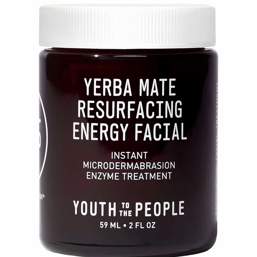 * Masks | Youth To The People Yerba Mate Resurfacing + Exfoliating Energy Facial With Enzymes + Niacinamide