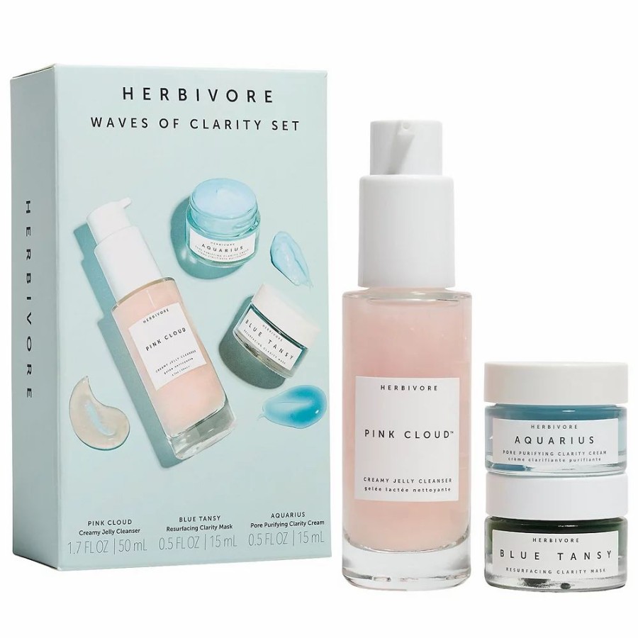 * Skincare Sets | Herbivore Botanicals Waves Of Clarity Skincare Set