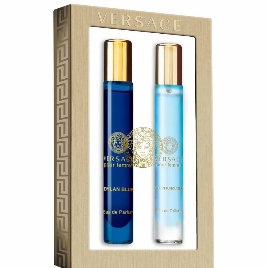 * Rollerball | Versace Dylan Blue & Dylan Turquoise Travel Spray Duo Set