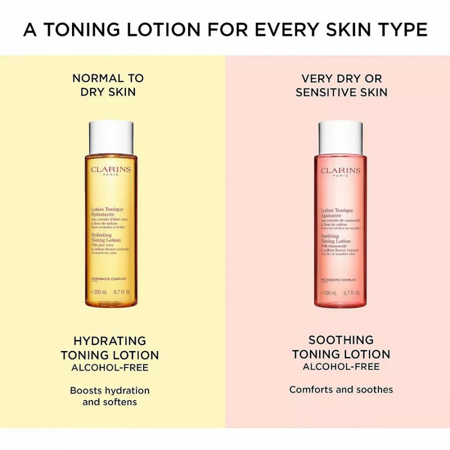 * Toners | Clarins Hydrating Toner Lotion With Aloe Vera